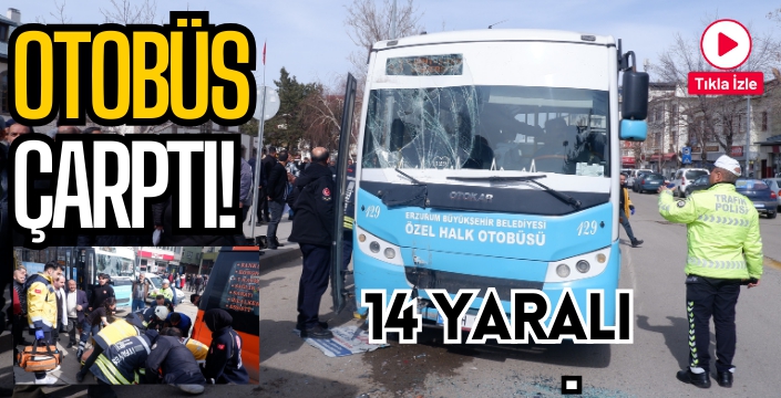 Özel halk otobüsü, minibüse çarptı! Ortalık savaş alanına döndü