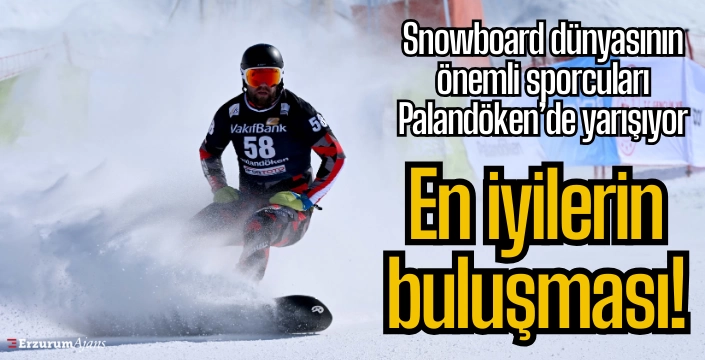 Palandöken büyük heyecana sahne oldu
