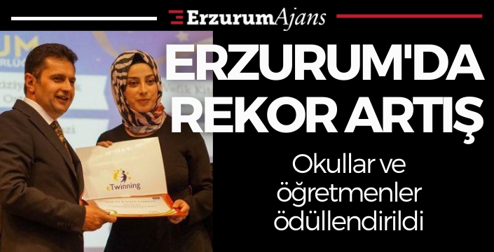 Proje okulları ve öğretmenler ödüllerini aldı