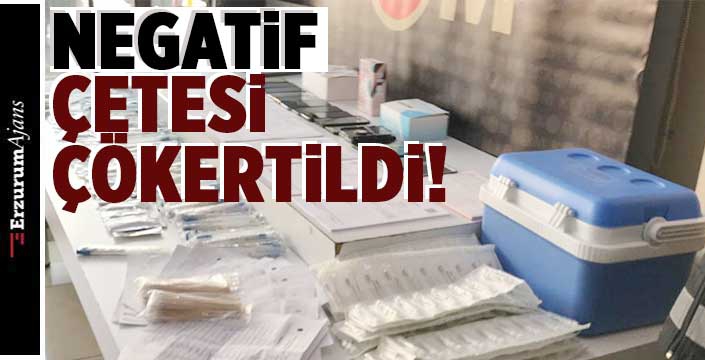 Sahte COVID-19 raporu hazırlayan çete çökertildi