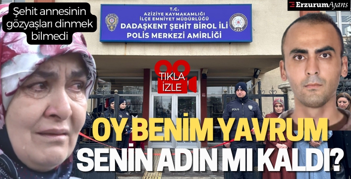 Şehidin adı polis merkezinde yaşayacak