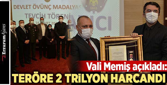 Şehit ailesi ve gazilere övünç madalyaları törenle verildi