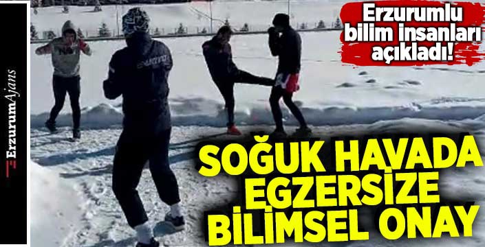 Soğuk hava egzersiz için avantaj