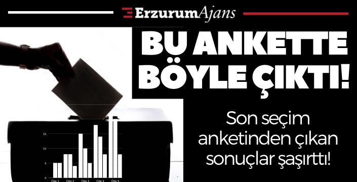 Son anket açıklandı: Partilerin oy oranları dikkat çekti!