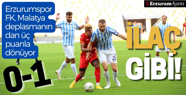 Spor Toto 1. Lig: Yeni Malatyaspor: 0 - Erzurumspor FK: 1