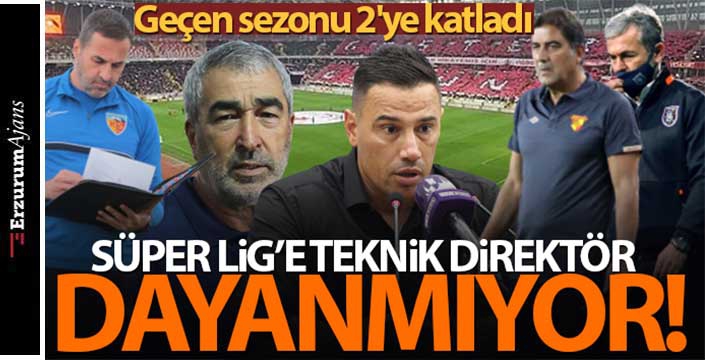 Süper Lig'de teknik direktör kıyımı!