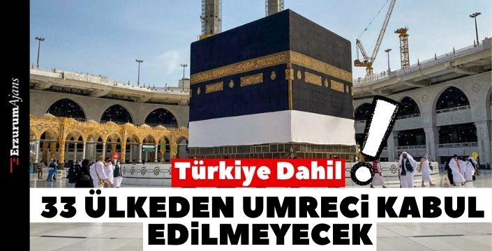 Suudi Arabistan'dan umre kararı!