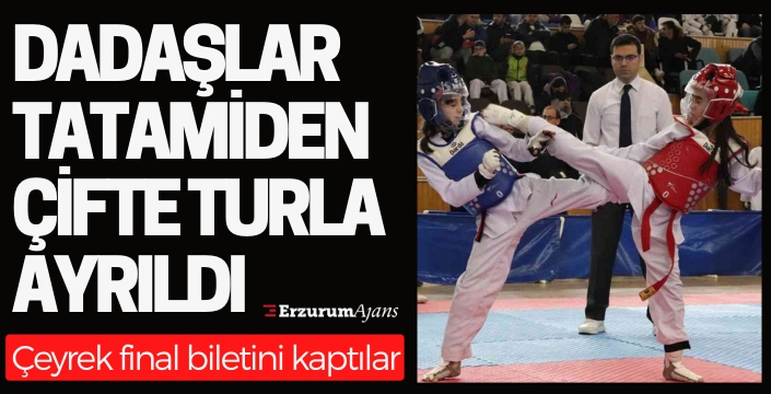 Taekwondoda Erzurum başarısı