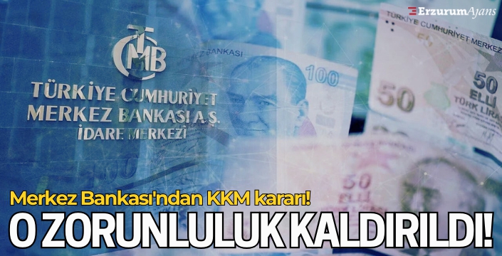 TL dönüşümlü KKM hesaplarında asgari faiz zorunluluğu kaldırıldı