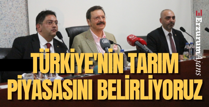 TOBB Başkanı Hisarcıklıoğlu Erzurum'daydı