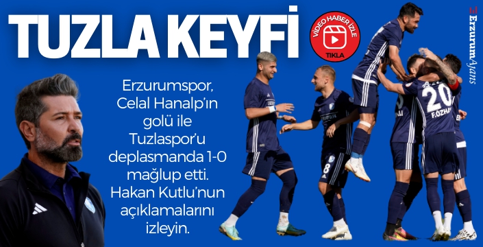 Trendyol 1. Lig: Tuzlaspor: 0 - Erzurumspor FK: 1