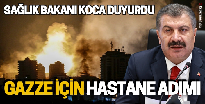 Türkiye gemi ve sahra hastaneleri kurmak için harekete geçti