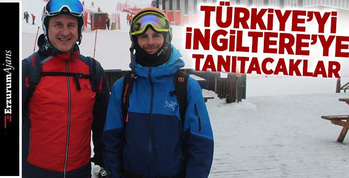 Türkiye'nin kayak merkezlerini, İngiltere tanıyacak