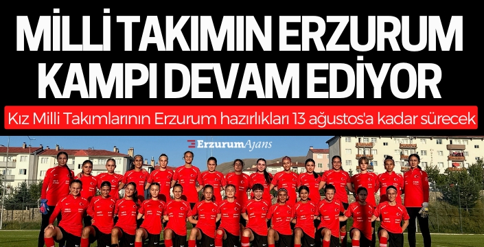U19 ve U17 Kız Milli Takımları Erzurum'da hazırlanıyor