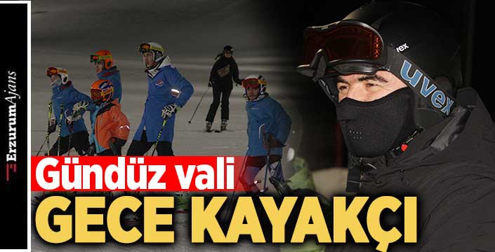 Vali Memiş'in kayak tutkusu