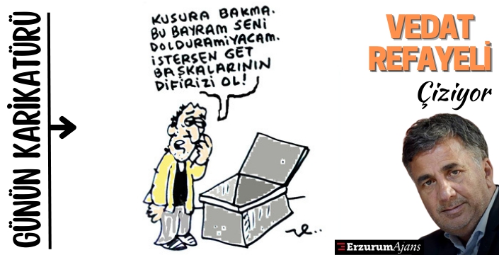 Vedat Refayeli çiziyor