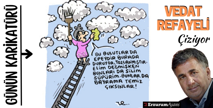 Vedat Refayeli çiziyor