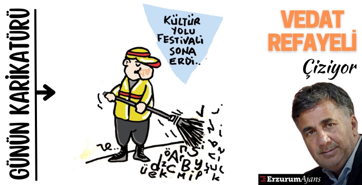Vedat Refayeli çiziyor
