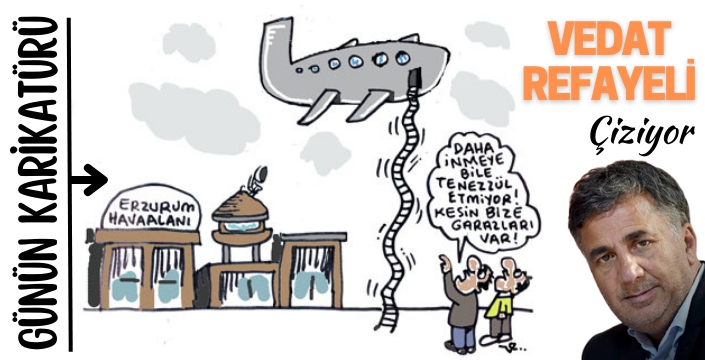 Vedat Refayeli çiziyor