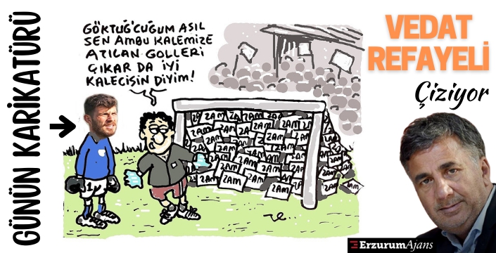 Vedat Refayeli çiziyor