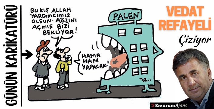 Vedat Refayeli çiziyor