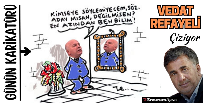 Vedat Refayeli çiziyor