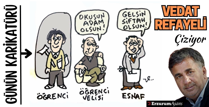 Vedat Refayeli çiziyor