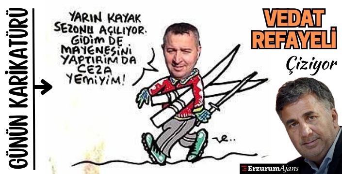 Vedat Refayeli çiziyor