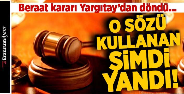 Yargıtay'dan emsal karar