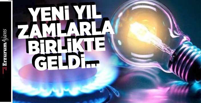 Yeni yıl zamlarla geldi: Elektrik, doğalgaz, köprüler ve akaryakıt