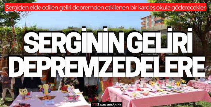 Yıl sonu sergisinden elde edilecek geliri depremzedelere gönderecekler