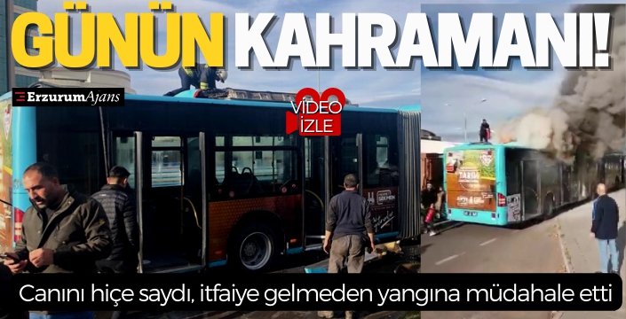 Yolu trafiğe kapattı, kamyonu durdurup üzerine çıktı! 