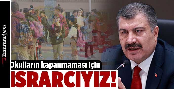 Yüz yüze eğitimde kararlılık mesajı